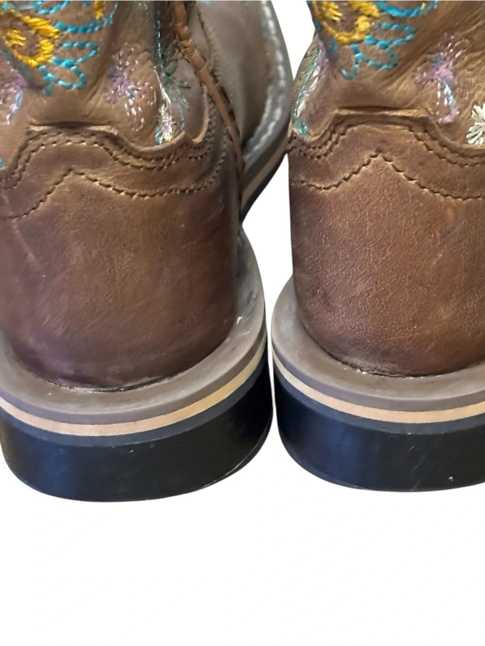 Smoky Mountain Loralie Brown Embroidered Western Cowboy Boots 10R